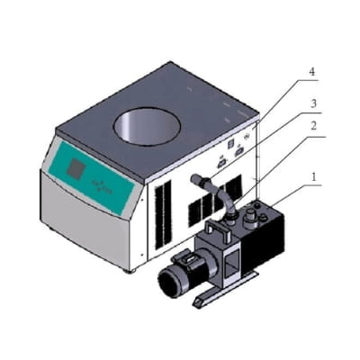 凍干機設(shè)備連接圖